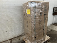 Koelkast (combi) smeg, fab28rduj5, blauw/rood/wit - afbeelding 3 van  4