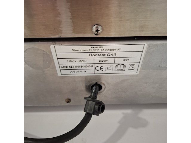 Koelkast en contactgrill, aeg/hendi, o.a. santo maxiload - afbeelding 9 van  13