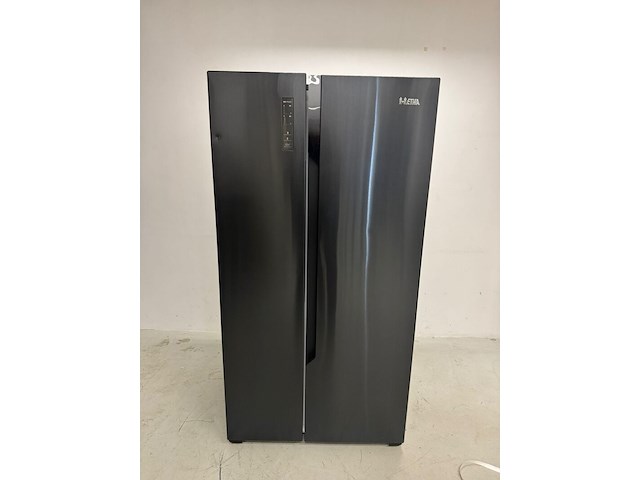 Koelkast etna, bcd-518wp/hc4, blacksteel - afbeelding 1 van  6