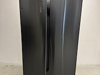 Koelkast etna, bcd-518wp/hc4, blacksteel - afbeelding 1 van  6