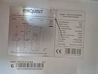 Koelkast, exquist, kgc270-45-040ew, wit - afbeelding 7 van  8