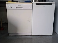 Koelkast met vaatwasser exquisit, bauknecht, ks15-4-e-e40ew, gsfs 6420