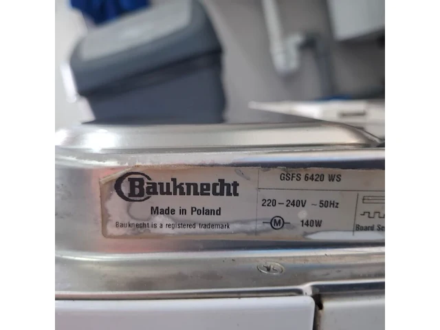 Koelkast met vaatwasser exquisit, bauknecht, ks15-4-e-e40ew, gsfs 6420 - afbeelding 4 van  8