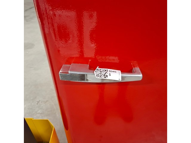 Koelkast met vriesvak, smeg, fab28rg1, rood - afbeelding 7 van  12