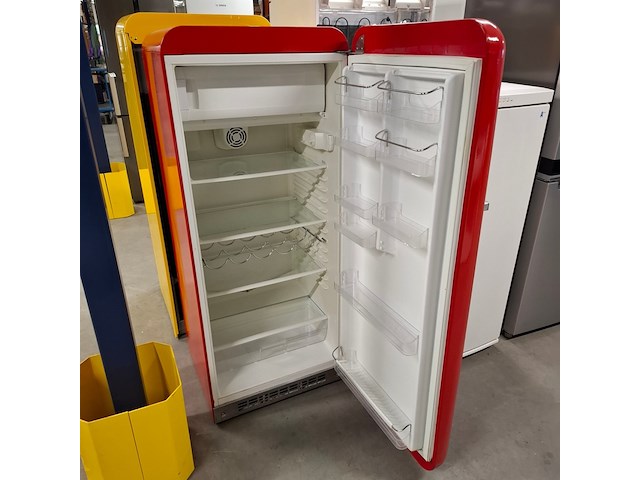Koelkast met vriesvak, smeg, fab28rg1, rood - afbeelding 8 van  12