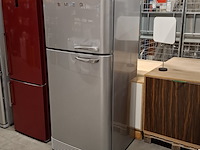 Koelkast met vriesvak, smeg, fab50lsv - nofrost, grijs / chroom - afbeelding 1 van  11