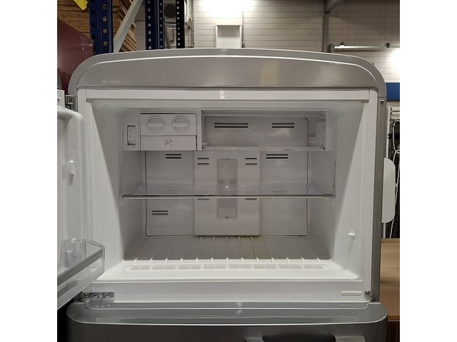 Koelkast met vriesvak, smeg, fab50lsv - nofrost, grijs / chroom - afbeelding 7 van  11