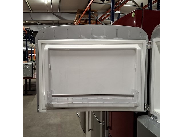 Koelkast met vriesvak, smeg, fab50lsv - nofrost, grijs / chroom - afbeelding 9 van  11