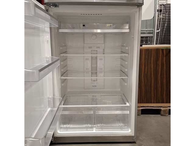 Koelkast met vriesvak, smeg, fab50lsv - nofrost, grijs / chroom - afbeelding 10 van  11