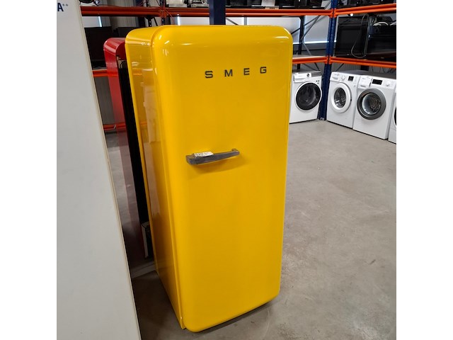 Koelkast met vriesvak, smeg, s28strp4, geel - afbeelding 1 van  10