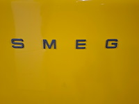 Koelkast met vriesvak, smeg, s28strp4, geel - afbeelding 4 van  10