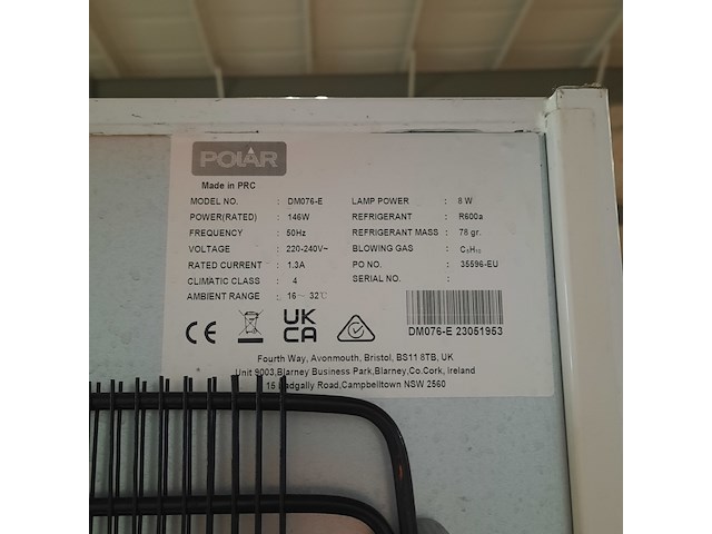 Koelkast, polar, dm076-e - afbeelding 3 van  11