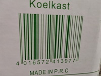 Koelkast tafelmodel met vriesvak, ks116-0-041ew, wit - afbeelding 5 van  5