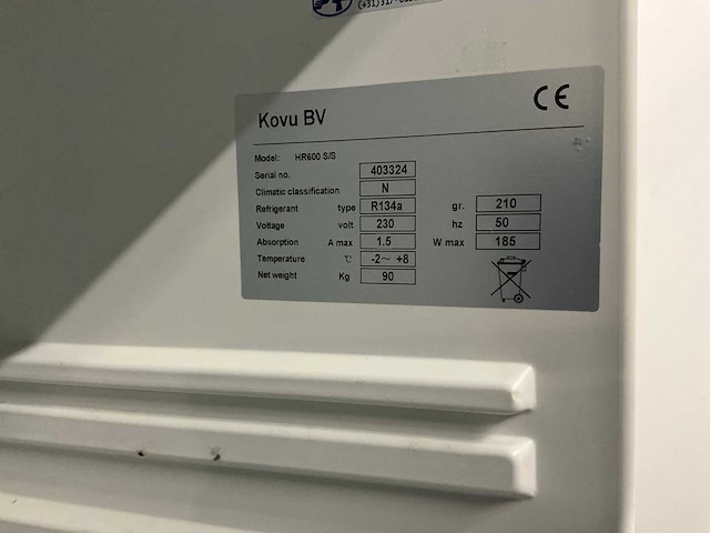 Koelkast - afbeelding 9 van  9