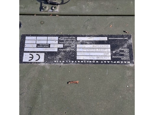 Koelmotor in houten transportkist - afbeelding 4 van  14