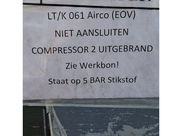 Koelmotor in houten transportkist - afbeelding 6 van  14