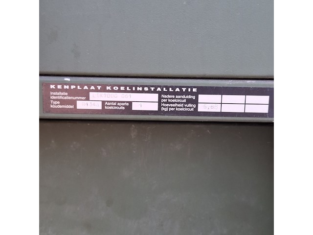 Koelmotor in houten transportkist - afbeelding 9 van  14