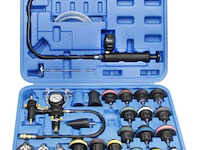 Koelsysteemtester / druktester - 28-delige set - incl. koffer - afbeelding 1 van  8