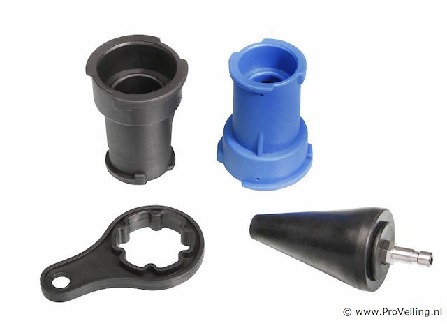 Koelsysteemtester / druktester - 28-delige set - incl. koffer - afbeelding 8 van  8