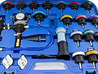 Koelsysteemtester / meetapparaat 23-delig incl. koffer & toebehoren - afbeelding 2 van  8