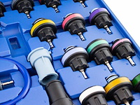 Koelsysteemtester / meetapparaat 23-delig incl. koffer & toebehoren - afbeelding 5 van  8