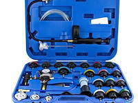 Koelsysteemtester / meetapparaat 23-delig incl. koffer & toebehoren - afbeelding 1 van  8