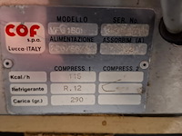 Koeltoonbank, cof s.p.a, lucca italy, zilver - afbeelding 8 van  11