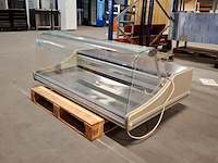 Koeltoonbank, trimco, zilver