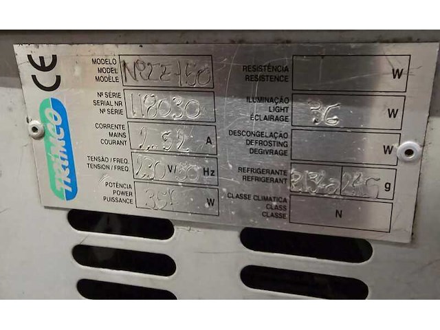 Koeltoonbank, trimco, zilver - afbeelding 8 van  10