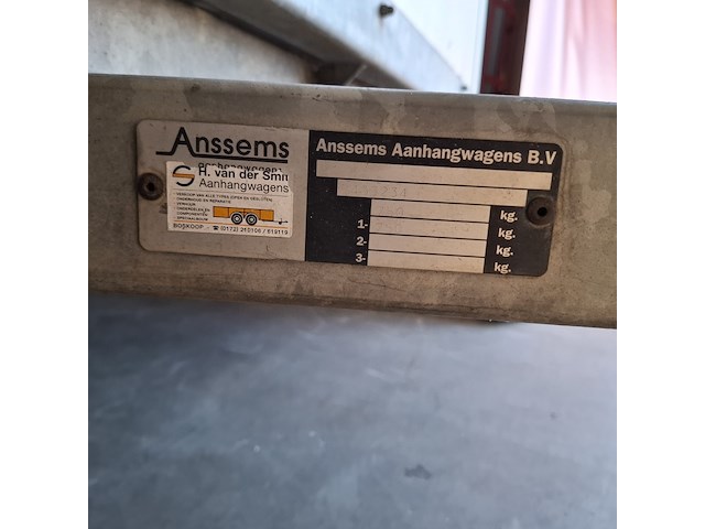 Koeltrailer, anssems, wit - afbeelding 3 van  31