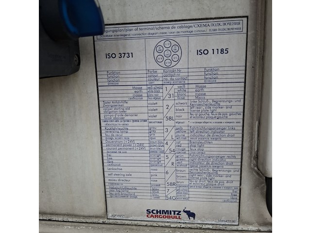 Koeltrailer, schmitz cargobull, sko, 2015 - afbeelding 30 van  44