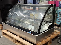 Koelvitrine groot, grijs / chroom, 2020 - afbeelding 1 van  11