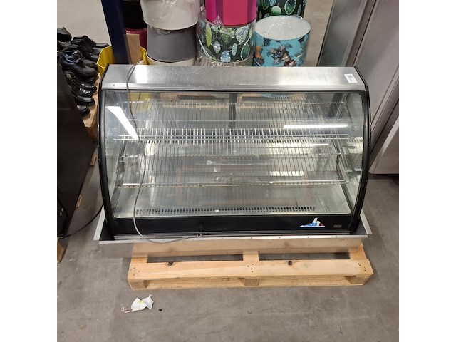 Koelvitrine groot, grijs / chroom, 2020 - afbeelding 6 van  11