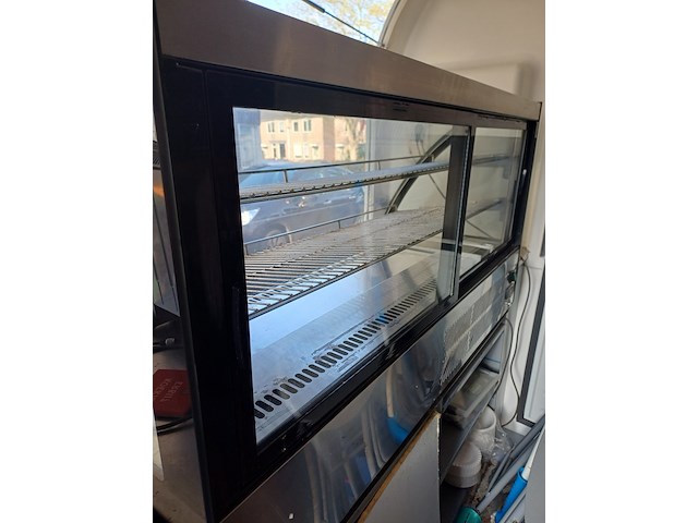 Koelvitrine groot, grijs / chroom, 2020 - afbeelding 9 van  11