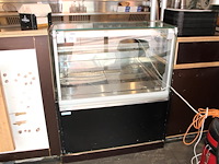 Koelvitrine mafirol met onderkoeling. afmeting 96 x 110 x 121 cm. - afbeelding 1 van  4