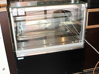 Koelvitrine mafirol met onderkoeling. afmeting 96 x 110 x 121 cm. - afbeelding 2 van  4