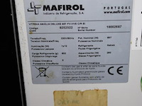 Koelvitrine mafirol met onderkoeling. afmeting 96 x 110 x 121 cm. - afbeelding 4 van  4