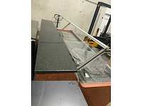 Koelvitrine met zwart marmeren werkblad - afbeelding 2 van  7