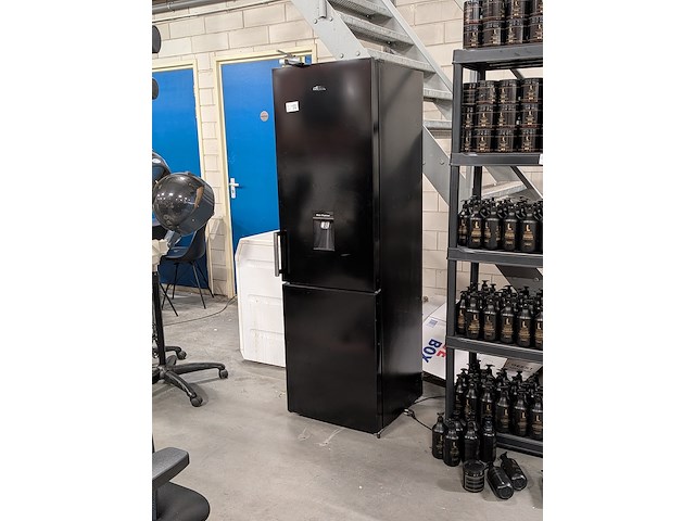 Koelvrieskast, everglades, evud4030, zwart - afbeelding 1 van  10