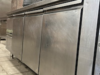 Koelwerkbank 123x70x88, gn4200tn - afbeelding 3 van  6