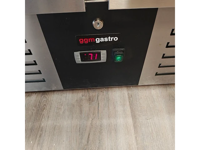 Koelwerkbank 1deur, 2 lades, ggm - afbeelding 3 van  3