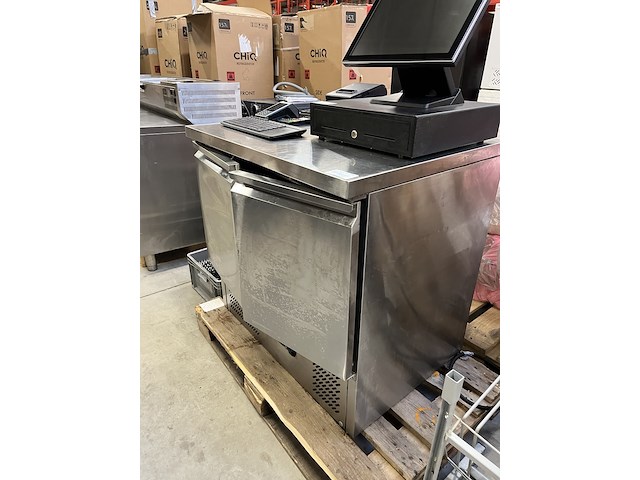 Koelwerkbank 2-deurs 90x70x86 cm - afbeelding 1 van  10