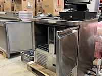 Koelwerkbank 2-deurs 90x70x86 cm - afbeelding 3 van  10