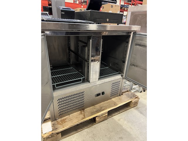 Koelwerkbank 2-deurs 90x70x86 cm - afbeelding 5 van  10