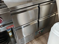 Koelwerkbank 4 lades, ecofrost