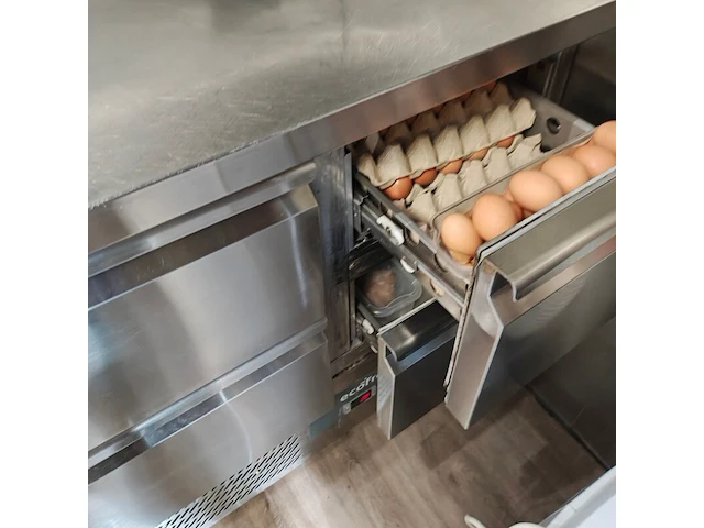 Koelwerkbank 4 lades, ecofrost - afbeelding 3 van  4