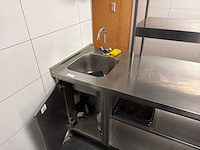 Koelwerkbank inclusief gekoelde lades / wasbak - afbeelding 4 van  5
