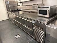 Koelwerkbank inclusief gekoelde lades