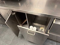 Koelwerkbank inclusief gekoelde lades - afbeelding 5 van  8