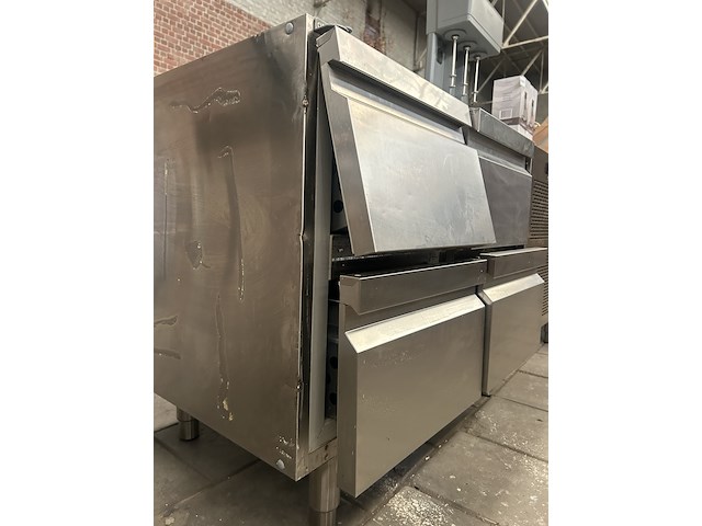 Koelwerkbank met 4 lades 135x63x88, il, tnmg2v2510 - afbeelding 2 van  5